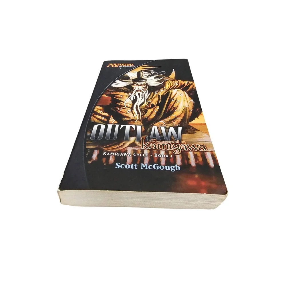 Magic The Gathering Book Outlaw Champions of Kamigawa OS Black Paper